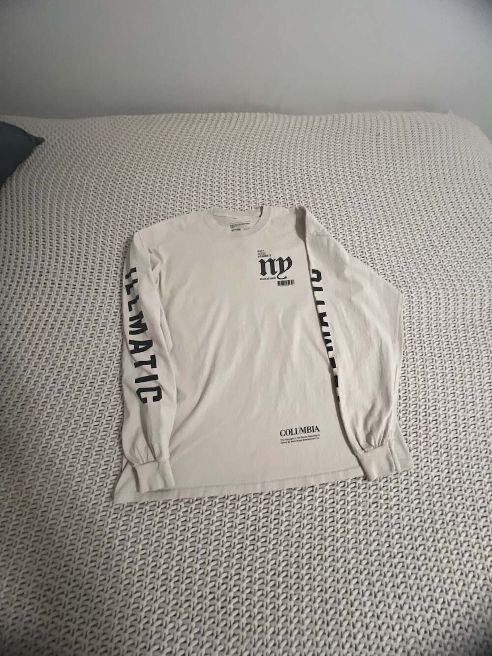 Nas Long Sleeve T-Shirt Vintage 94 Colombia Récords